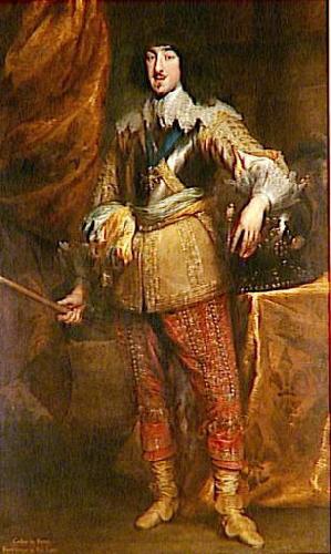 Anthony Van Dyck Portrait of Gaston of France, duke of Orleans oil painting image
